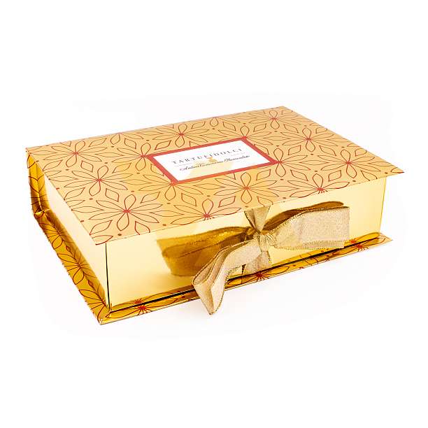 Ассорти сладостей SPECIALITA MISTE TARTUFIDOLCI, 9 видов, ANTICA TORRONERIA PIEMONTESE, 0,500 кг (золотая коробка)  Antica Torroneria Piemontese Италия