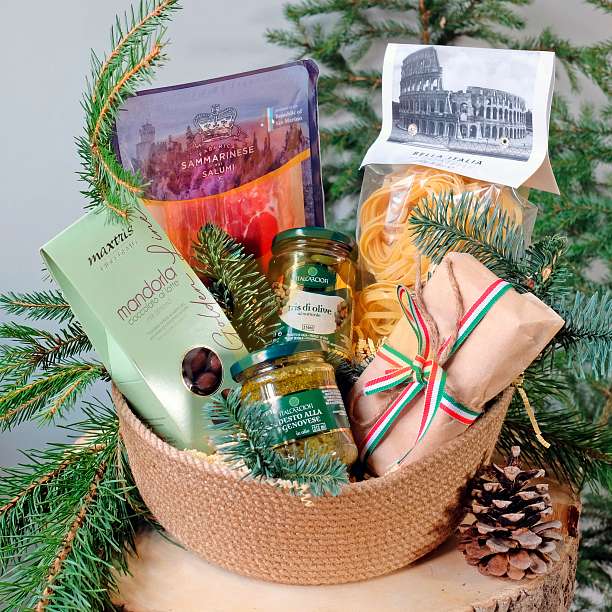 Набор подарочный Tutto Buono в корзине