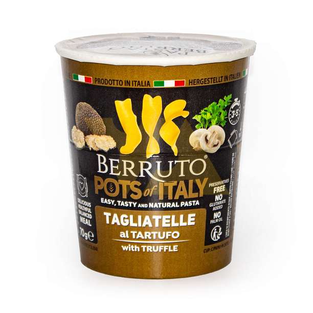 Тальятелле с трюфелем, паста с сухим соусом с трюфелем, BERRUTO, 0,070 кг  Pasta Berruto Италия