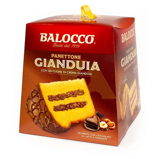 Панеттоне Джандуйя, рождественский кекс из Милана, BALOCCO, 0,800 кг (карт/кор)  Balocco Италия
