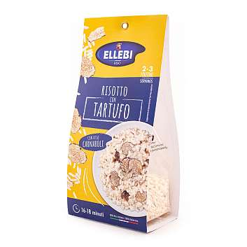 Ризотто с трюфелем на основе риса Карнароли, ELLEBI, 0,175 кг