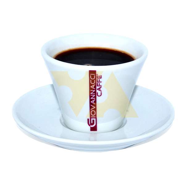 Набор фарфоровых чашек и блюдец для каппуччино CAFFE GIOVANACCI 6 шт Giovannacci Caffè Италия