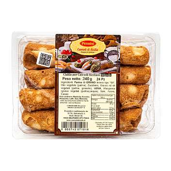 Канноли (трубочки) по-сицилийски миньон, PENNISI, 0,240 кг