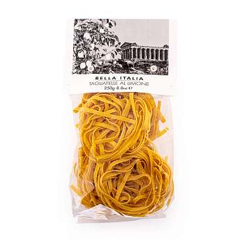 Тальятелле с лимоном BELLA ITALIA, паста из твердых сортов пшеницы,  UMBRO, 0,25 кг