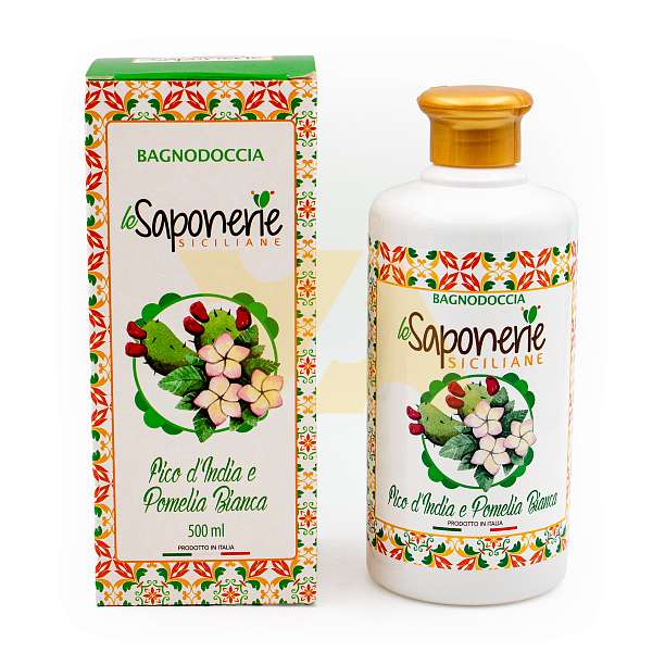 Гель для душа "Кактус Опунция и Белая помелия" FarmaLais Италия