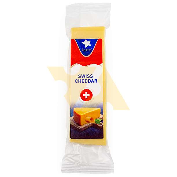 Сыр фасованный "Чеддар" ТЗ "LAIME" м.д.ж. в с.в. 53% 6шт*150гр кусок (Россия, СПб)  Laime Россия
