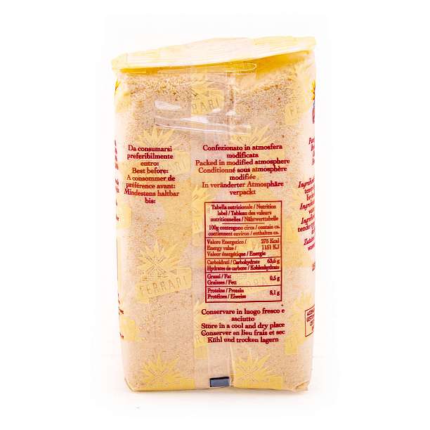 Сухари панировочные, MOLINO FERRARI, 0,250 кг  MOLINO FERRARI Италия