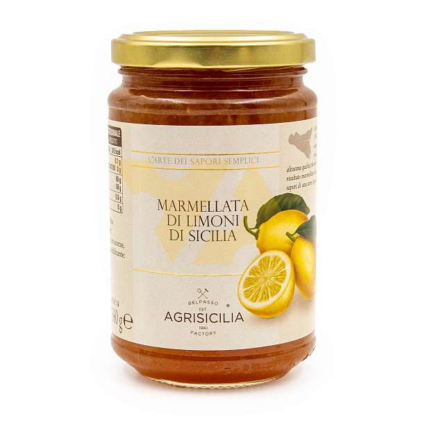 Джем из сицилийских лимонов IGP, L'ARTE SAPORI SEMPLICE, 0,360 кг (ст/б)  Agrisicilia Италия