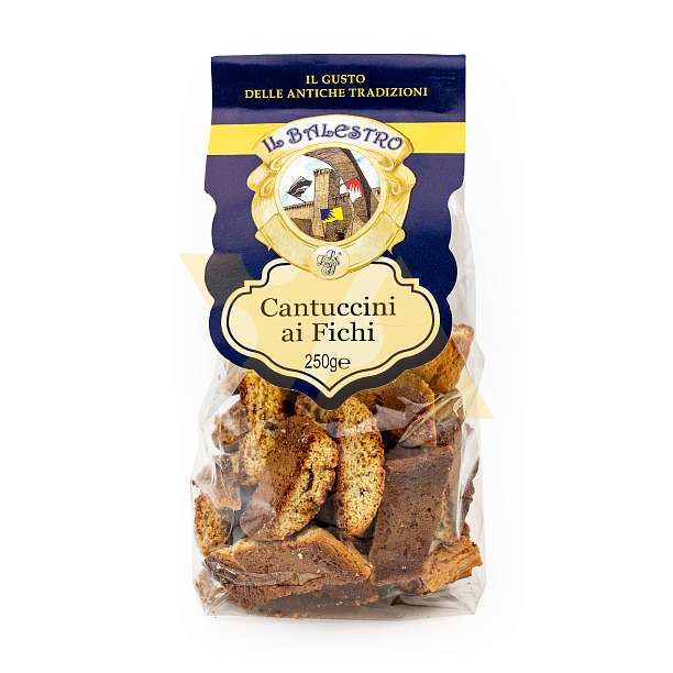 Кантуччини с инжиром IL BALESTRO, 0,250 кг (пл/пак)  Le Logge Италия