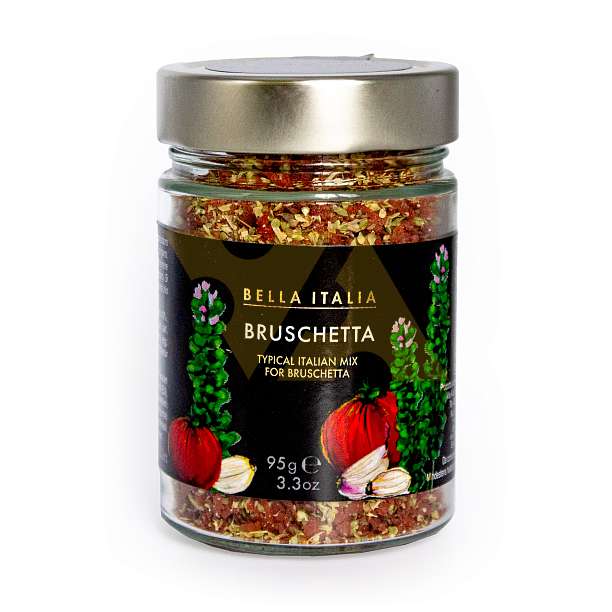 Брускетта, смесь специй для брускетты, BELLA ITALIA, UMBRO, 0,095 кг (ст/б)  Antico Pastificio Umbro S.r.l. Италия