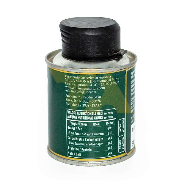 Масло оливковое первого холодного отжима ароматизированное белым трюфелем, VILLA MAGNA, 0,1 л (ж/б)  VILLA MAGNA Италия