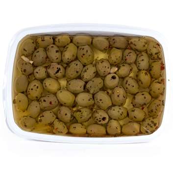 Оливки приправленые без косточек BEL GUSTO, GRANATA, 0,95 кг (пл/конт)