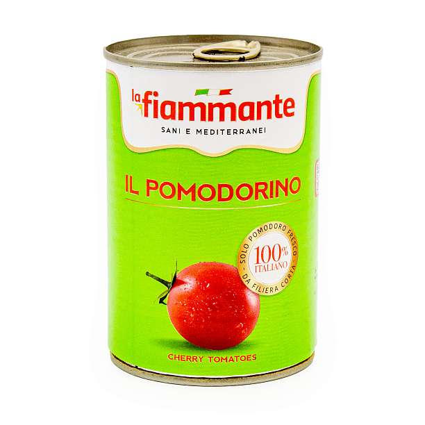 Томаты черри POMODORINO LA FIAMMANTE, ICAB, 0,4 кг/0,24 кг/0,425 л (ж/б)  La Fiammante Италия