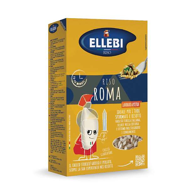 Рис Рим, ELLEBI, 0,500 кг (вак/уп)  Ellebi Италия
