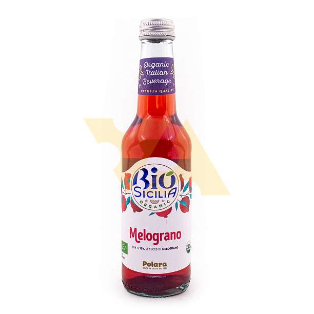 Лимонад из граната БИО, POLARA, 0,275 л (ст/бут)  BIBITE POLARA S.R.L. Италия