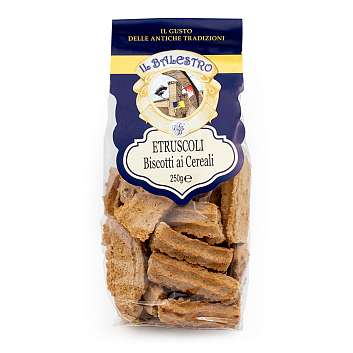 Печенье из злаков ETRUSCOLI, IL BALESTRO, 0,250 кг (пл/пак)