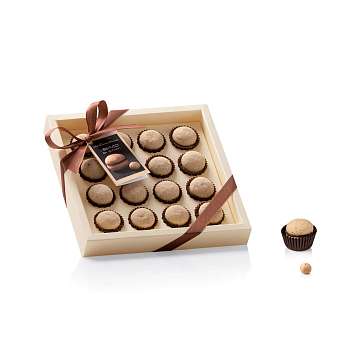 Печенье I BACI DI DAMA с начинкой из горького шоколада, т.м. ANTICA TORRONERIA PIEMONTESE, 0,180 кг (карт/кор)