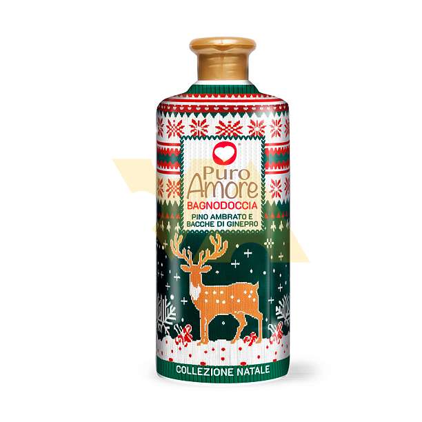 Гель для душа "Янтарная сосна и ягоды можжевельника" FarmaLais Италия