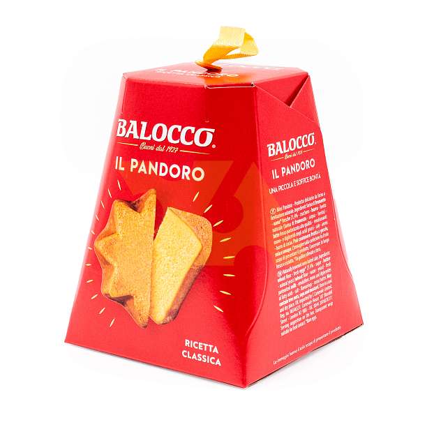 Пандоро, рождественский кекс из Вероны, BALOCCO, 0,080 кг (карт/кор)  Balocco Италия