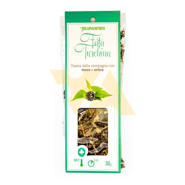 Чай травяной с листьями ежевики и крапивой "Сказочная фея", REGINADIFIORI, 0,030 гр (пласт/пак)  REGINADIFIORI Италия