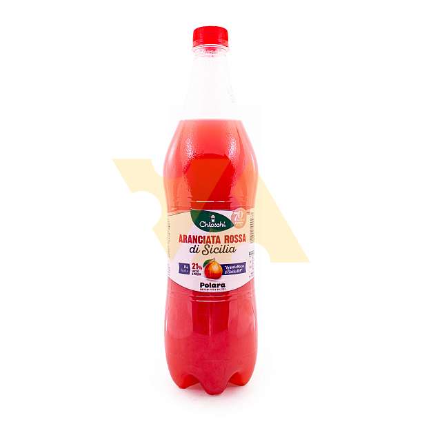 Лимонад из красных сицилийских апельсинов с мякотью CHIOSCHI, POLARA, 0,950 л (пл/бут)  BIBITE POLARA S.R.L. Италия