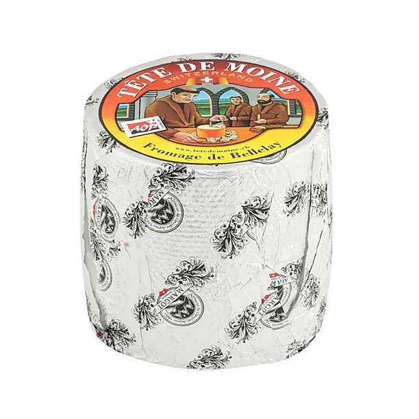 Тет-де-Муан АОС, сыр полутвердый в серебряной фольге, MARGOT FROMAGES, ~ 0,8 кг 0.9 Margot Fromages SA Швейцария