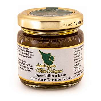 Соус Песто с черным летним трюфелем, VILLA MAGNA, 0,08 кг