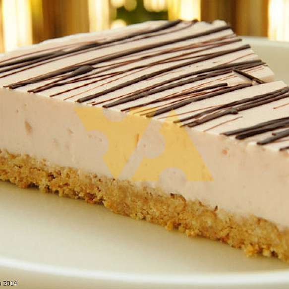 Холодный йогуртовый торт