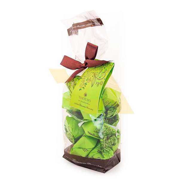 Конфеты 0124 Трюфель Фисташки, ANTICA TORRONERIA PIEMONTESE, 0,200 кг (пл/пак)  Antica Torroneria Piemontese Италия