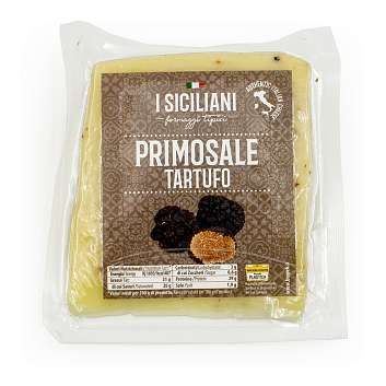 Пекорино с трюфелем PRIMOSALE, молодой сыр из овечьего молока, BIOPEK, 0,200 кг