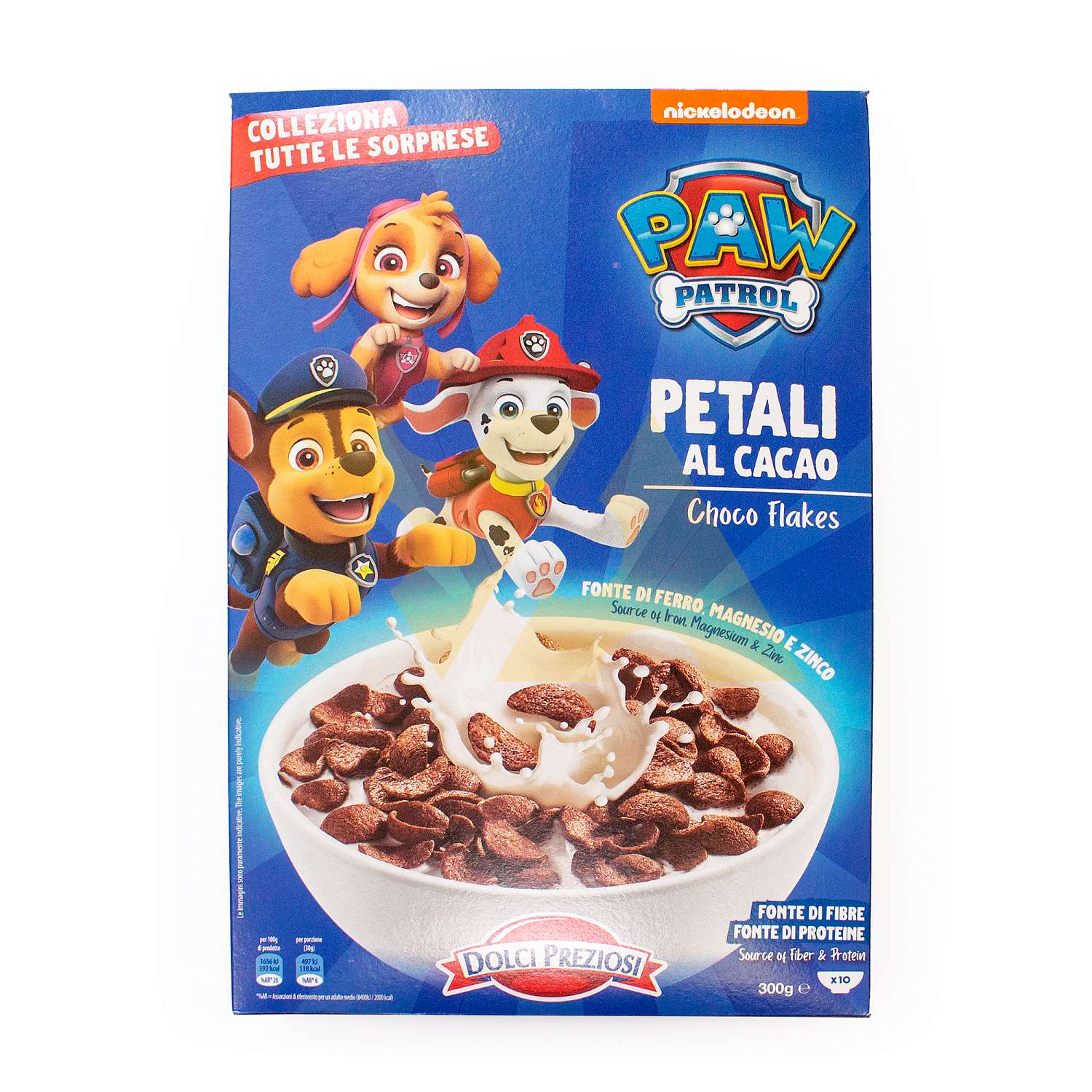 Сухой завтрак хлопья из неочищенного зерна с какао PAW PATROL (Щенячий ...