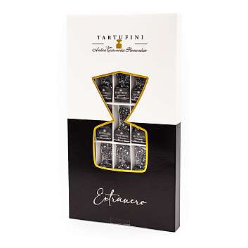 Конфеты Трюфель Горький шоколад TARTUFINI, ANTICA TORRONERIA  PIEMONTESE, 0,175 кг (карт/кор)