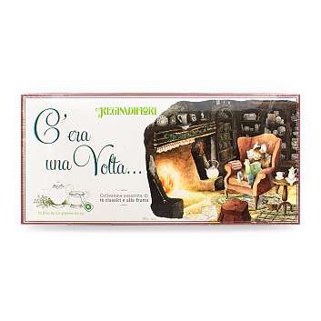 Чайная коллекция 5 видов чая, 25 пакетиков по 2,5 гр, "C\'era una Volta...", REGINADIFIORI, 0,0625 кг (подарочная карт/кор)