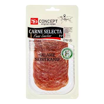 Салями Нострано SD, выдержка от 4 мес., нарезка, 0,050 кг