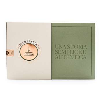 Набор Панеттоне покрытый белым шоколадом и фисташками без изюма и цукатов и фисташковая паста для намазывания, ORO VERDE, FIASCONARO, 1 кг (карт/кор)