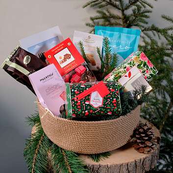 Набор подарочный Momento di Dolcezza в корзине