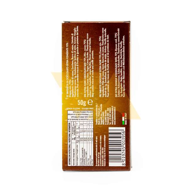 Шоколад горький "Хорошее настроение", 3114, 70% какао, STAINER, 0,05 кг  ANDREA STAINER Италия