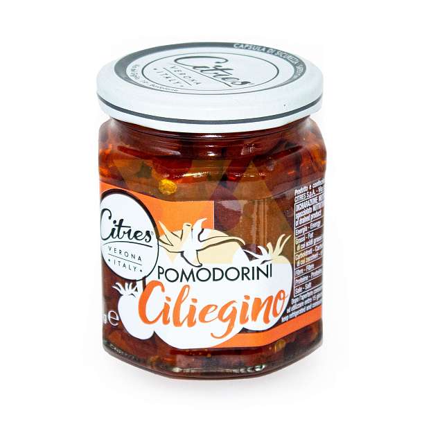 Томаты черри сушеные в подсолнечном масле, CITRES, 0,200 кг (ст/б)  Citres Италия