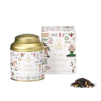 Чай черный листовой WHITE CHRISTMAS, LA VIA DEL TE, 0,100 кг (ж/б в карт/кор)