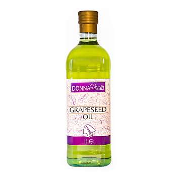 Масло из виноградных косточек рафинированное т.м. DONNA PAOLA, BASSO, 1 л (ст/бут)