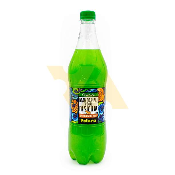 Напиток сокосодержащий газированный с соком зеленого манадрина из Сицилии CHIOSCHI, POLARA, 0,950 л (пл/бут)  BIBITE POLARA S.R.L. Италия