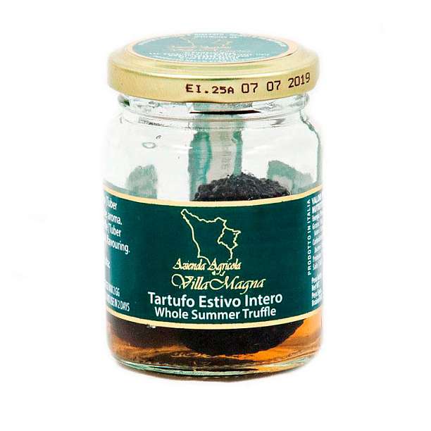 Трюфель черный летний целый консервированный, VILLA MAGNA, 0,025 кг/0,035 кг (ст/б)  VILLA MAGNA Италия