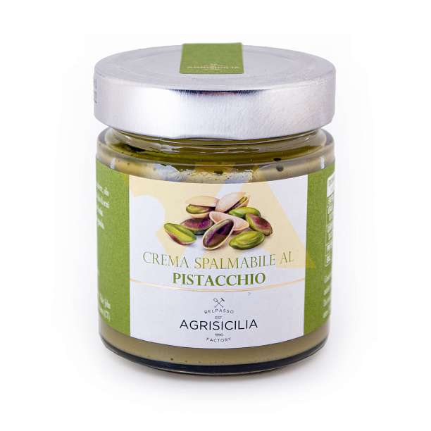 Крем фисташковый, AGRISICILIA, 0,200 кг (ст/б)  Agrisicilia Италия