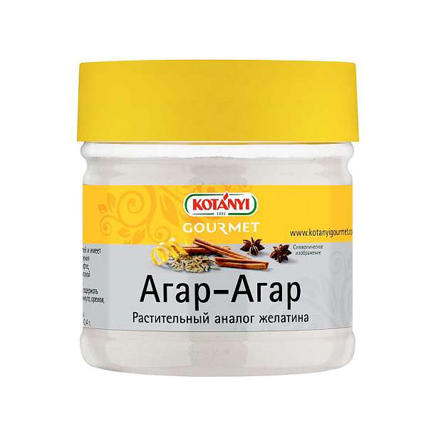 Агартин, желирующая смесь с агаром, KOTANYI, 0,21 кг/0,4 л (пл/б)  KOTANYI Австрия