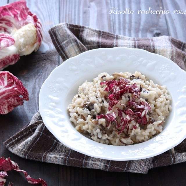 Ризотто с Таледжио и радиккио