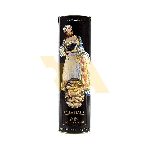 Конкилье COLOMBINA COMEDIA DELL'ARTE, паста в подарочной тубе, UMBRO, 0,5 кг  Antico Pastificio Umbro S.r.l. Италия