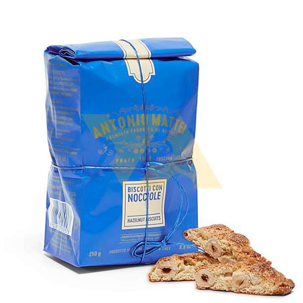 Кантуччи с фундуком, печенье из Прато, ANTONIO MATTEI, 0,250 кг  Antonio Mattei Италия