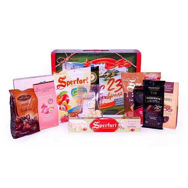 Подарок мужчине или мальчику к 23 февраля ДОЛЬЧЕ (сладкий)