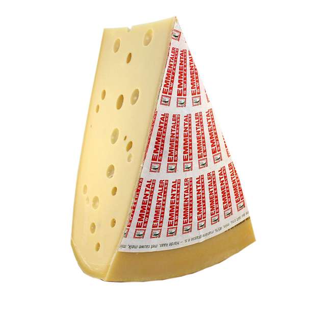 Эмменталер АОС, сыр полутвердый, жирность 45%, ~ 90 кг 90 кг. Margot Fromages SA Швейцария