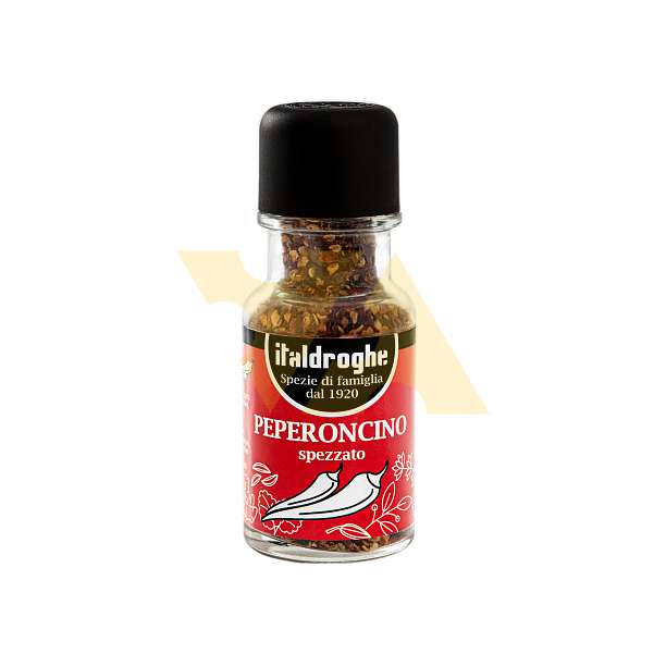 Перец чили "Индийский" хлопья ITALDROGHE, 0,030 кг (ст/бут)  ALMI ITALIA Италия